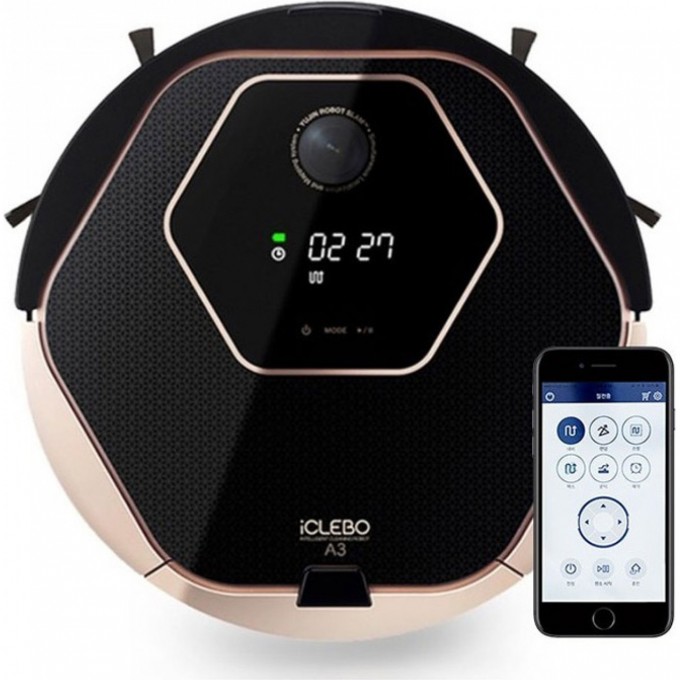 Робот-пылесос ICLEBO A3 BLACK/GOLD YCR-M08-30 Робот-пылесос ICLEBO A3 BLACK/GOLD YCR-M08-30